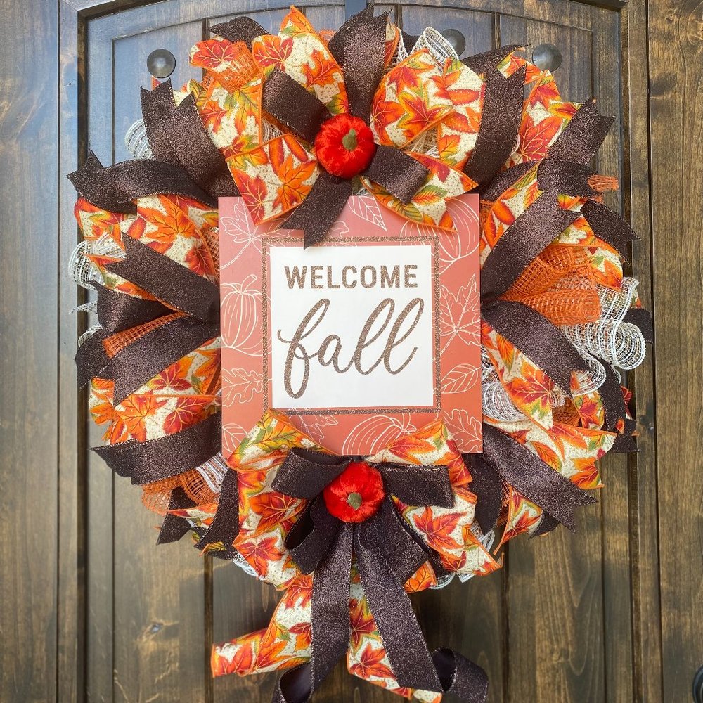 Fall Wreath, Autumn Wreath